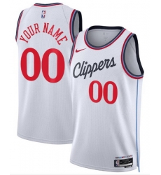 Men Women Youth Toddler LOS ANGELES CLIPPERS Custom Nike NBA Stitched Jersey White Men Women Youth Toddler LOS ANGELES CLIPPERS Custom Nike NBA Stitched Jersey White