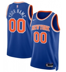 Men Women Youth Toddler NEW YORK KNICKS Custom Nike NBA Stitched Jersey Blue Men Women Youth Toddler NEW YORK KNICKS Custom Nike NBA Stitched Jersey Blue