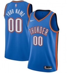 Men Women Youth Toddler OKLAHOMA CITY THUNDER Custom Nike NBA Stitched Jersey Blue Men Women Youth Toddler OKLAHOMA CITY THUNDER Custom Nike NBA Stitched Jersey Blue