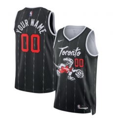 Toronto Raptors Nike Unisex 2025 2026 City Edition Swingman Custom Jersey Black