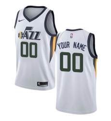 Men Women Youth Toddler Nike NBA Utah Jazz Customized Association Edition Swingman White Nike Jersey