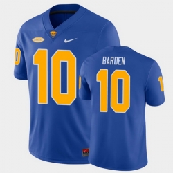 Men Pitt Panthers Jaylon Barden College Football Royal Game Jersey