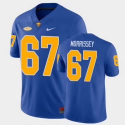 Men Pitt Panthers Jimmy Morrissey College Football Royal Game Jersey