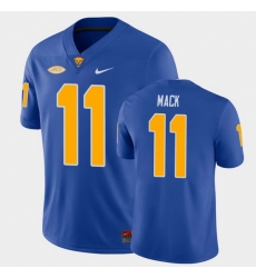 Men Pitt Panthers Taysir Mack College Football Royal Game Jersey