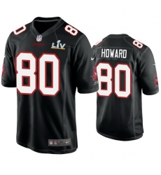 Men O.J. Howard Buccaneers Black Super Bowl Lv Game Fashion Jersey