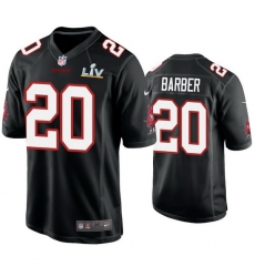 Men Ronde Barber Buccaneers Black Super Bowl Lv Game Fashion Jersey