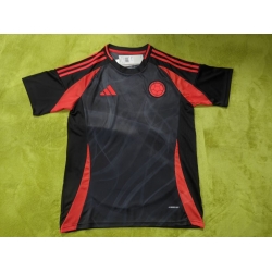 Columbia Away Black 2024 Soccer Jersey