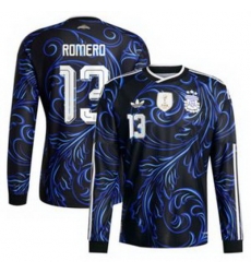 Men 13Cristian Romero Argentina National Team adidas 2026 Away Replica Jersey Black 1 Men 13Cristian Romero Argentina National Team adidas 2026 Away Replica Jersey Black 1