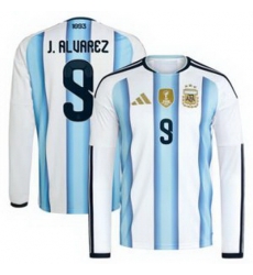 Men 9 Julian Alvarez Argentina National Team World Cup  2
