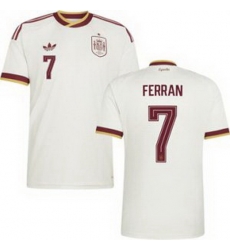 Youth 7 Spain Ferran Torres World Cup 2026 Away Replica Jersey 2 Youth 7 Spain Ferran Torres World Cup 2026 Away Replica Jersey 2