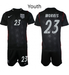 USA FIFA World Cup 2026 Navy Blue Soccer Jersey Aidan Morris #23 USA FIFA World Cup 2026 Navy Blue Soccer Jersey Aidan Morris #23
