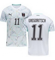 Men 11 Austria Michael Gregoritsch World Cup Away Replica Jersey 2 Men 11 Austria Michael Gregoritsch World Cup Away Replica Jersey 2