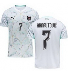 Men 7 Austria Marko Arnautovic World Cup Away Replica Jersey 2 Men 7 Austria Marko Arnautovic World Cup Away Replica Jersey 2