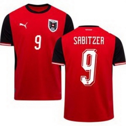 Men 9 Austria Marcel Sabitzer World Cup Away Replica Jersey  1
