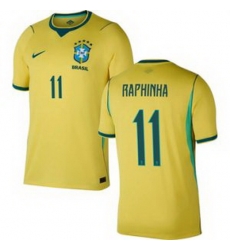 Men 11Raphinha Brazil National Team Raphinha 2026 Home Jersey 1