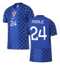 Men 24 Croatia Marco Pasalic Away Replica World Cup 2 Men 24 Croatia Marco Pasalic Away Replica World Cup 2