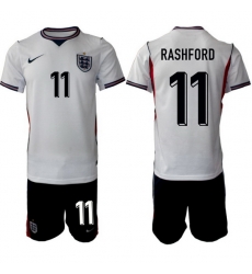 England FIFA World Cup 2026 White Soccer Jersey Marcus Rashford #11 England FIFA World Cup 2026 White Soccer Jersey Marcus Rashford #11