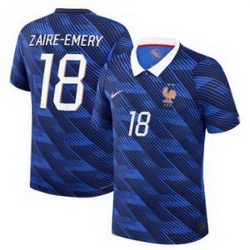 Men 18Warren Zaire Emery France Jersey   2