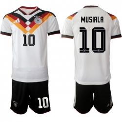 Germany 2026 FIFA World Cup Soccer Jersey White #10 MUSIALR