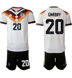 Germany 2026 FIFA World Cup Soccer Jersey White #20 GNABRY Germany 2026 FIFA World Cup Soccer Jersey White #20 GNABRY