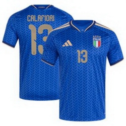 Men Italy National Team Riccardo Calafiori Home   1