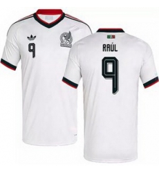 Men 9 Mexico Raul Jimenez 2026 Replica White Jersey 4