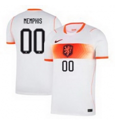 Men 00 Netherlands National Custom 2026 Away Stadium  2