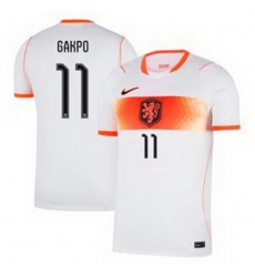 Men 11 Netherlands National Cody Gakpo 2026 Away Stadium 2 Men 11 Netherlands National Cody Gakpo 2026 Away Stadium 2