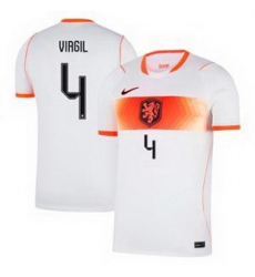 Men 4 Netherlands National Virgil van Dijk 2026 Away Stadium 2 Men 4 Netherlands National Virgil van Dijk 2026 Away Stadium 2