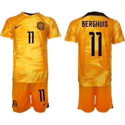 Men FIFA 2022 Netherlands Soccer Jersey 022