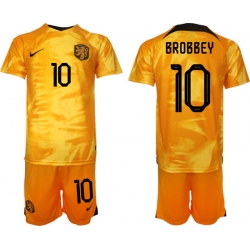 Men FIFA 2022 Netherlands Soccer Jersey 025