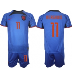 Men FIFA 2022 Netherlands Soccer Jersey 050