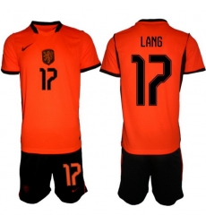 Men Netherlands 2026 Soccer Jerseys Orange #17 Noa Lang Men Netherlands 2026 Soccer Jerseys Orange #17 Noa Lang