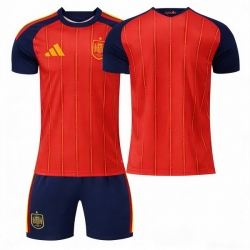 2026 FIFA World Cup Spain Soccer Home Jersey Blank
