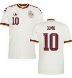 Men 10 Spain Dani Olmo World Cup 2026 Away Replica Jersey 2 Men 10 Spain Dani Olmo World Cup 2026 Away Replica Jersey 2
