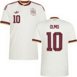 Men 10 Spain Dani Olmo World Cup 2026 Away Replica Jersey   2