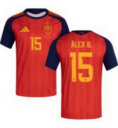 Men 15 Spain Alex Baena World Cup 2026 Away Replica Jersey 1 Men 15 Spain Alex Baena World Cup 2026 Away Replica Jersey 1