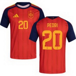 Men 20 Spain Pedri World Cup 2026 Away Replica Jersey   1