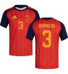 Men 3 Spain Alejandro Grimaldo World Cup 2026 Away Replica Jersey 1 Men 3 Spain Alejandro Grimaldo World Cup 2026 Away Replica Jersey 1