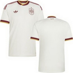 Men Men 0 Spain Blank World Cup 2026 Away Replica Jersey   1
