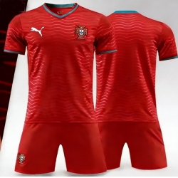 2026 FIFA World Cup Portugal Soccer Home Jersey Blank