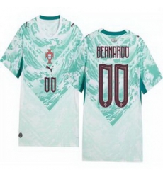 Men 00 Portugal Replica Custom Long Sleeve Away Jersey 1 Men 00 Portugal Replica Custom Long Sleeve Away Jersey 1