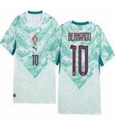 Men 10 Portugal Replica Bernardo Silva Long Sleeve Away Jersey 1 Men 10 Portugal Replica Bernardo Silva Long Sleeve Away Jersey 1