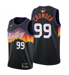 suns jae crowder black 2021 nba finals bound city edition jersey