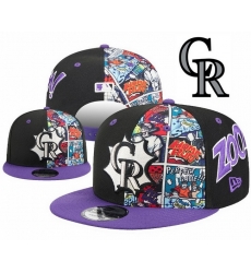 Colorado Rockies Snapback Cap 26C L348