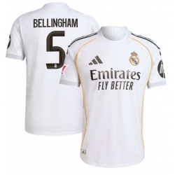Jude Bellingham Real Madrid #5 Soccer Jersey White
