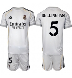 Men Real Madrid 2026 Soccer Jerseys White #5 BELLINGHAM (2) Men Real Madrid 2026 Soccer Jerseys White #5 BELLINGHAM (2)
