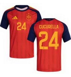 Women 24 Spain Marc Cucurella World Cup 2026 Away Replica Jersey   1