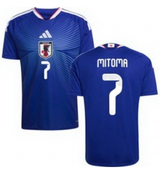 Men 7 Japan Kaoru Mitoma Away Replica Jersey 1 Men 7 Japan Kaoru Mitoma Away Replica Jersey 1