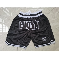 Brooklyn Nets Basketball Shorts 015